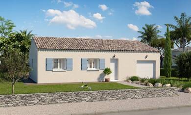 Maison de plain-pied à vendre 406 100 € 4 pièces 3 chambres 85 m² 610 m² de terrain Le Triadou 34270