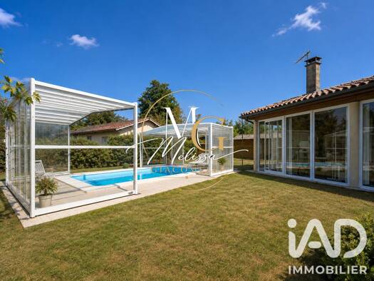 Maison de plain-pied à vendre 375 000 € 5 pièces 4 chambres 106 m² 1 003 m² de terrain Saint-Selve 33650
