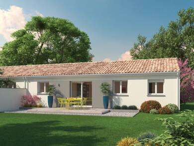 Maison de plain-pied à vendre 390 000 € 4 pièces 3 chambres 89 m² 700 m² de terrain Birac 33430