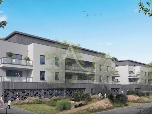 Appartement à vendre - Première occupation 222 429 € 3 pièces 2 chambres 64 m² Étage 2/3 Trélazé 49800