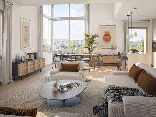 Duplex à vendre 442 000 € 5 pièces 4 chambres 127,6 m² Étage 3/5 Sablon Metz 57000