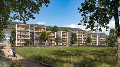 Appartement à vendre - Neuf 428 000 € 3 pièces 74,8 m² Dernier étage, Étage 4/4 disponible à partir du 31/03/2027 Le Bourget-du-Lac 73370
