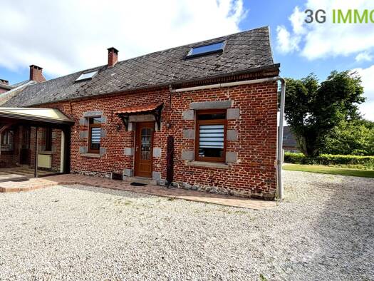 Maison à vendre 171 000 € 1 pièce 2 chambres 93 m² 615 m² de terrain Boussières-sur-Sambre 59330