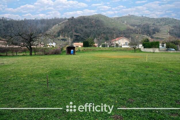 Terrain viabilisé à vendre 129 000 € 865 m² de terrain Saint-Michel-sur-Rhône 42410