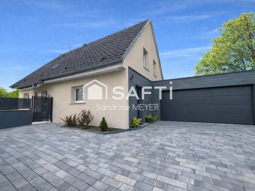 Maison à vendre 599 000 € 6 pièces 4 chambres 144 m² 603 m² de terrain Ouest La Wantzenau 67610