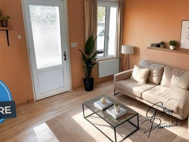 Maison de ville à vendre 163 900 € 3 pièces 2 chambres 51 m² 48 m² de terrain Randon Berck 62600
