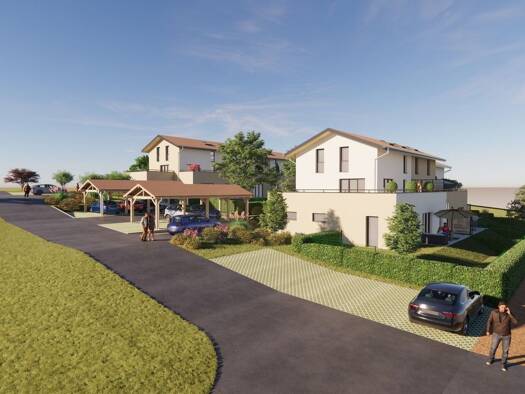 Duplex à vendre - neuf 389 900 € 4 pièces 3 chambres 90,2 m² dès le 31/12/2027 Lucinges 74380