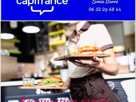 Restaurant à vendre Fonds de commerce 49 000 € 54 m² d'espace de restauration Bourg de Crozon Crozon 29160