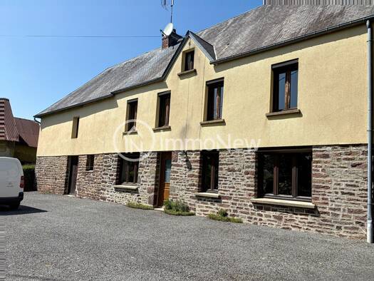 Maison à vendre 220 600 € 4 pièces 3 chambres 111 m² 20 843 m² de terrain Cerences 50510