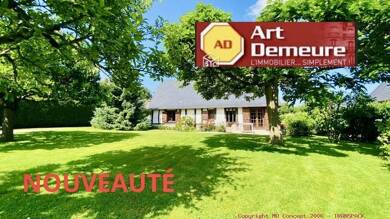 Maison à vendre 300 000 € 6 pièces 4 chambres 110 m² 1 159 m² de terrain Beuzeville 27210