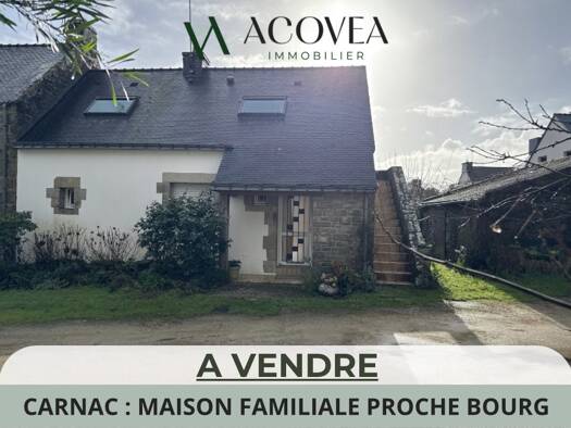 Maison à vendre 477 020 € 4 pièces 3 chambres 85 m² 855 m² de terrain Carnac 56340