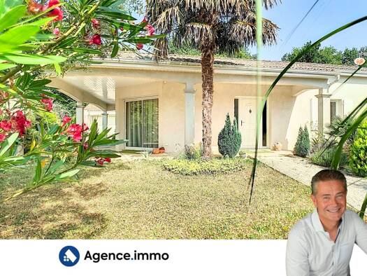 Maison de plain-pied à vendre 261 500 € 4 pièces 3 chambres 110 m² 1 005 m² de terrain Cravans 17260