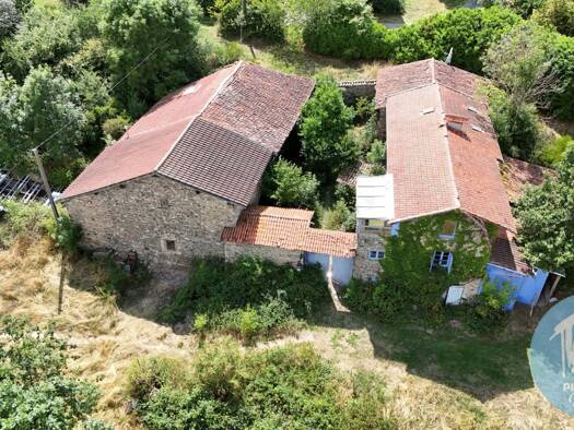 Ferme à vendre 198 000 € 10 pièces 3 chambres 225 m² 10 000 m² de terrain Joux 69170