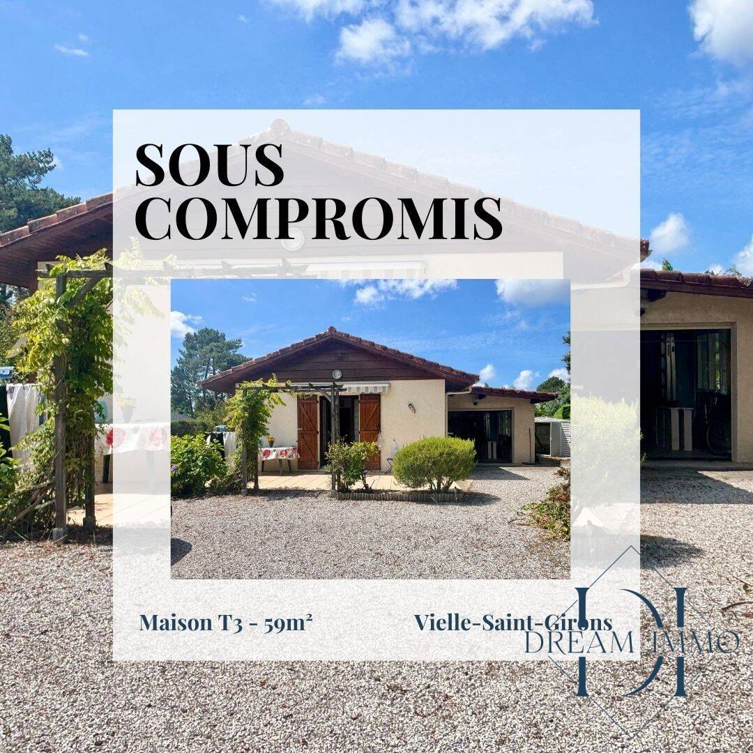 Maison à vendre, 59m², VIELLE SAINT GIRONS