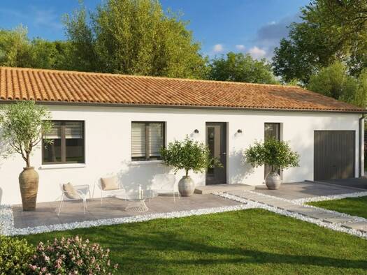 Terrain avec maison neuve à vendre 144 539 € 5 pièces 4 chambres 89 m² 540 m² de terrain Sauzé-entre-Bois 79190