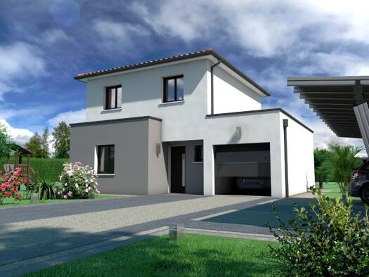 Terrain avec maison neuve à vendre 314 820 € 4 pièces 3 chambres 90 m² 502 m² de terrain Corneilhan 34490