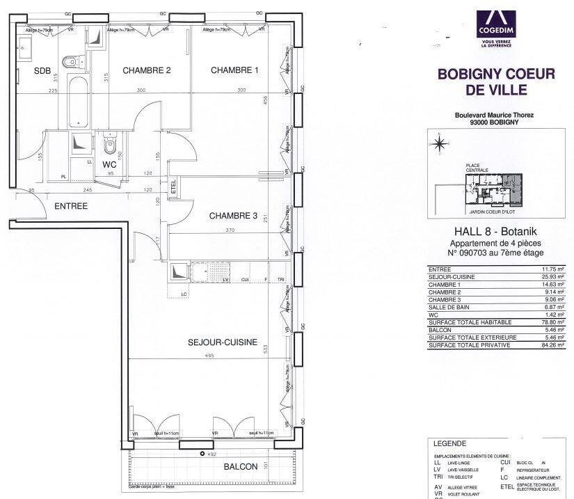 Maison à louer, 78m², BOBIGNY