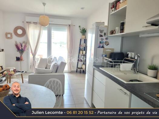 Appartement à vendre 136 000 € 2 pièces 1 chambre 36,75 m² Étage 2/3 Peripherie Sérignan 34410