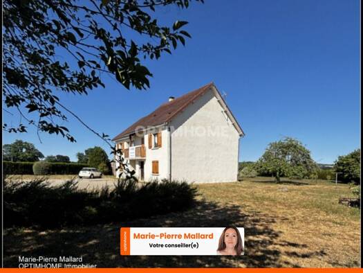 Maison à vendre 172 500 € 6 pièces 4 chambres 92 m² Thauron 23250