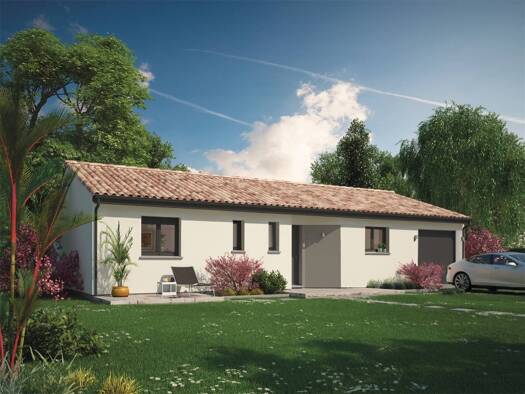 Terrain avec maison neuve à vendre 221 900 € 4 pièces 3 chambres 90 m² 1 100 m² de terrain Saint-Martin-du-Bois 33910
