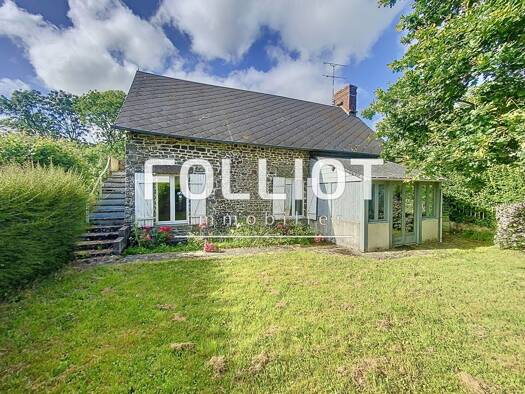 Maison à vendre 102 000 € 3 pièces 2 chambres 50 m² 1 218 m² de terrain Hambye 50450