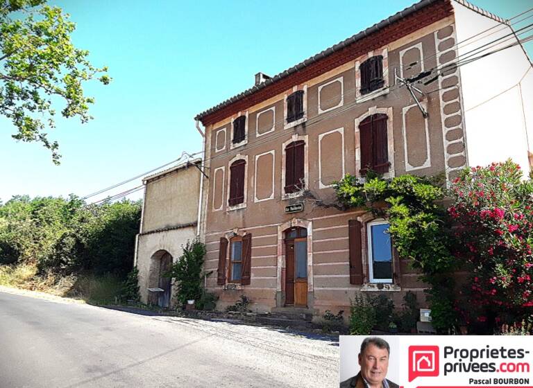 Maison à vendre 149 900 € 5 pièces 4<br/>chambres 120 m²<br/>superficie 960 m²<br/>terrain Val-du-Faby 11260