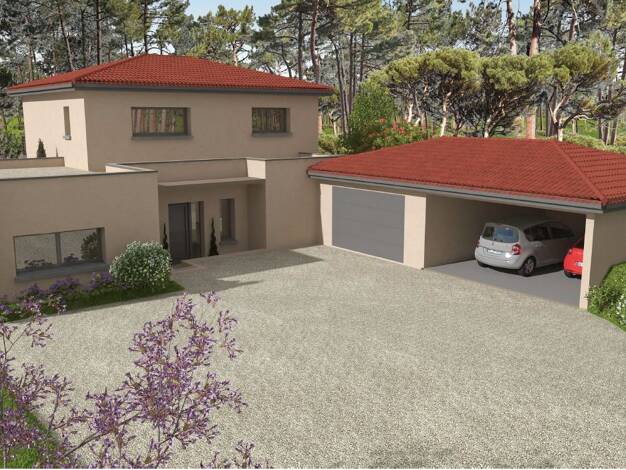 Terrain avec maison neuve à vendre 785 000 € 6 pièces 5 chambres 170 m² 850 m² de terrain La Tour-de-Salvagny 69890