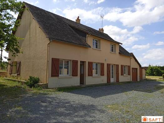 Maison à vendre 152 000 € 6 pièces 4 chambres 125 m² 5 700 m² de terrain Fresnay-sur-Sarthe 72130