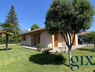 Maison de plain-pied à vendre 360 000 € 3 pièces 2 chambres 80,1 m² 493 m² de terrain Villard-Bonnot 38190
