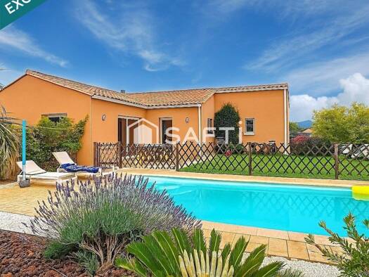 Maison à vendre 365 000 € 4 pièces 3 chambres 112 m² 664 m² de terrain Opoul-Perillos 66600