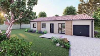 Maison de plain-pied à vendre 178 000 € 5 pièces 4 chambres 90 m² 1 047 m² de terrain École Joseph Bara-Groupe scolaire Carnot-Hôtel de Ville Agen 47000