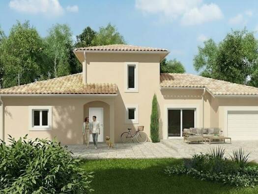 Terrain avec maison neuve à vendre 199 000 € 4 pièces 3 chambres 85 m² 477 m² de terrain Préty 71290