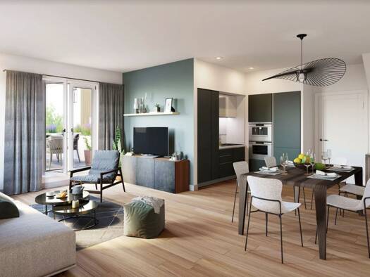 Appartement à vendre - neuf 205 000 € 3 pièces 2 chambres 62 m² 2ème étage La Crau Saint-Martin-de-Crau 13310