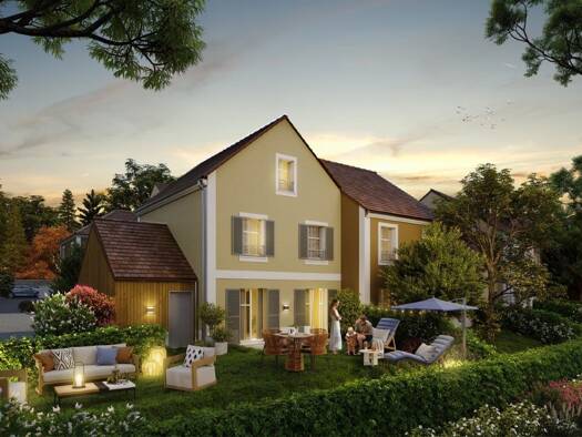 Maison à vendre - neuf 348 500 € 4 pièces 3 chambres 84 m² 101 m² de terrain L'Isle-Adam 95290