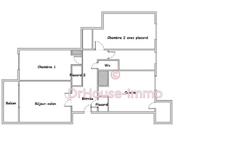 Appartement à vendre 127 000 € 3 pièces 2<br/>chambres 56 m²<br/>superficie 1/4<br/>étage Béligny-La Sablonnière-La Grange Rouge-Le Peloux-Les Fourches Villefranche sur Saone 69400