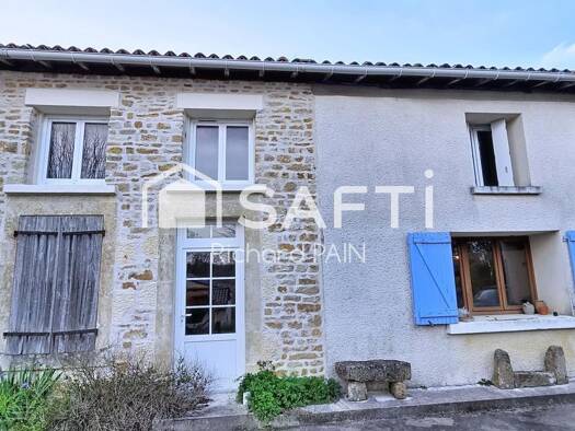 Maison à vendre 189 000 € 6 pièces 4 chambres 180 m² 2 645 m² de terrain Beaussais-Vitré 79370