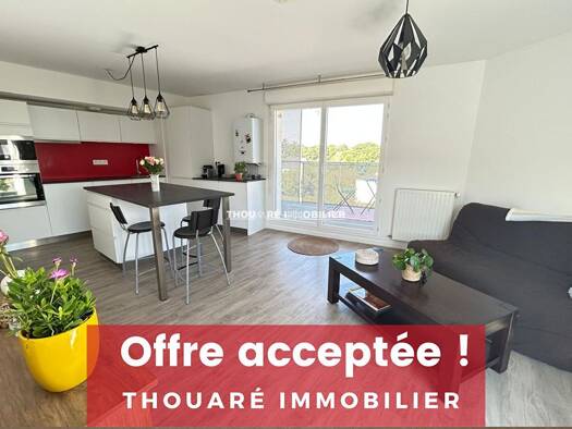 Appartement à vendre 199 900 € 3 pièces 2 chambres 65,2 m² Étage 2/3 Centre Thouaré-sur-Loire 44470