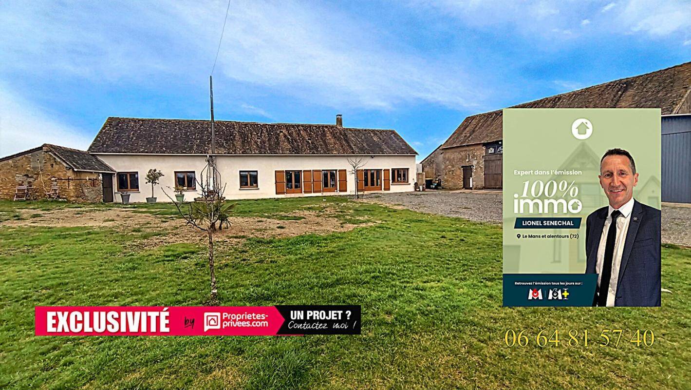 Maison à vendre, 171m², SAVIGNE L'EVEQUE