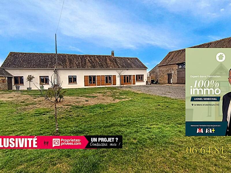 Maison à vendre, 171m², SAVIGNE L'EVEQUE
