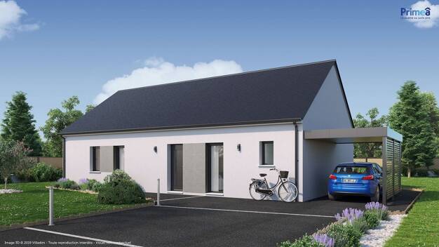 Terrain avec maison neuve à vendre 315 785 € Bretigny 21490