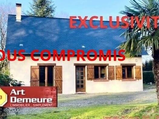 Maison à vendre - Première occupation 187 000 € 3 pièces 1 chambre 90 m² 5 159 m² de terrain Fatouville-Grestain 27210