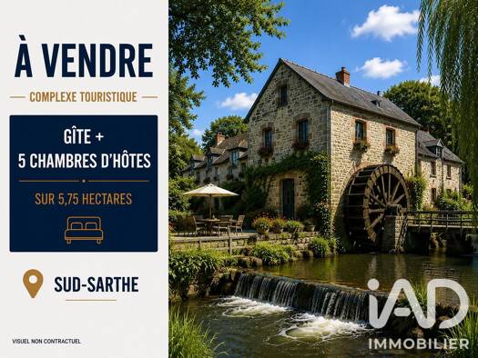Local commercial à vendre 703 500 € 607,1 m² de surface de vente Loué 72540