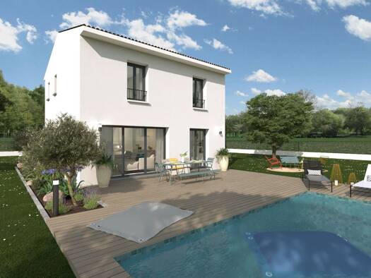 Terrain avec maison neuve à vendre 281 000 € 1 chambre 90 m² 400 m² de terrain Pierrevert 04860