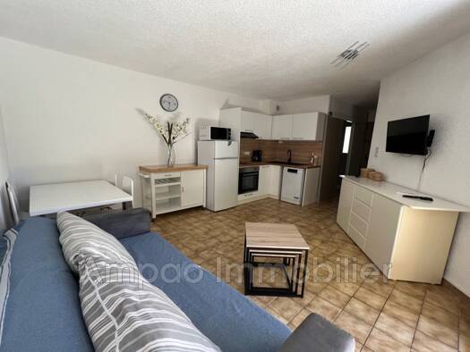 Appartement à louer 600 € 2 pièces 1 chambre 30,5 m² RDC Village Sud Canet-en-Roussillon 66140