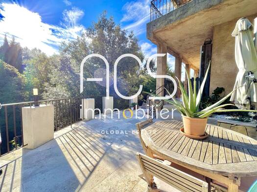 Appartement à vendre 399 900 € 3 pièces 2 chambres 80 m² Pibonson-Les Faisses-Ranguin Mougins 06250
