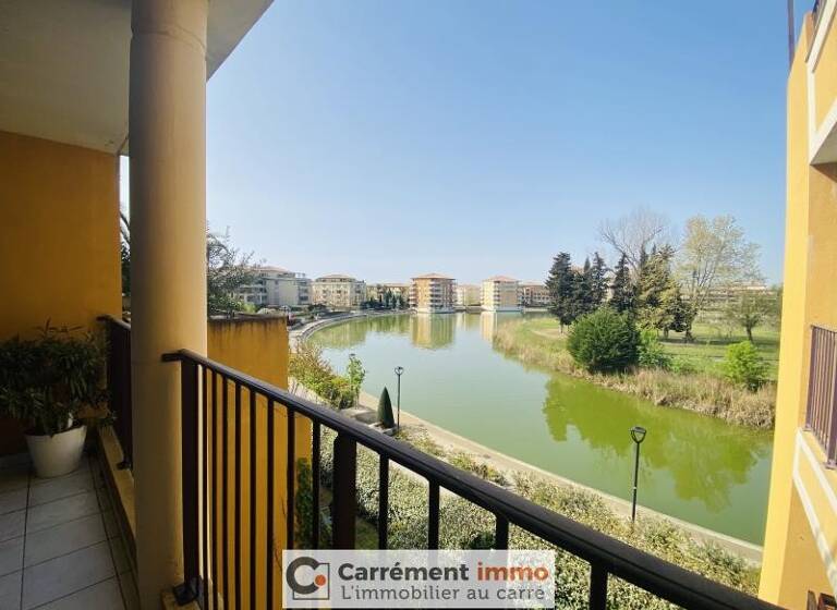 Appartement à louer 1 457 € 4 pièces 3<br/>chambres 95 m²<br/>superficie 3/4<br/>étage Port Cereirède Lattes 34970