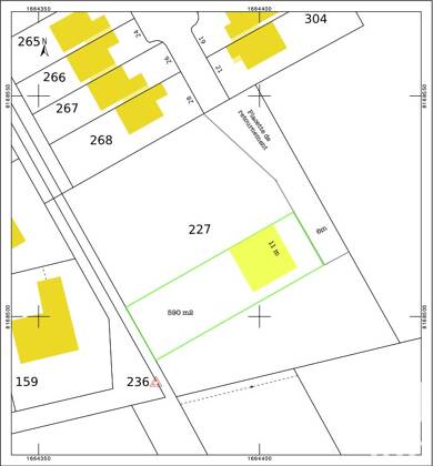 Terrain constructible à vendre 275 000 € 590 m² de terrain Camaldules Yerres 91330