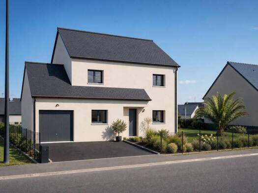 Terrain avec maison neuve à vendre 320 000 € 6 pièces 4 chambres 126 m² 630 m² de terrain Esquay-Notre-Dame 14210