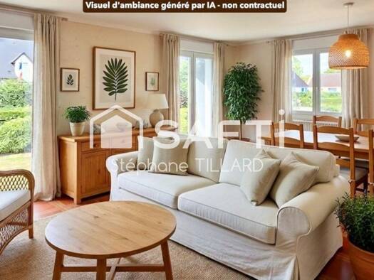 Maison à vendre 274 500 € 6 pièces 5 chambres 123 m² 670 m² de terrain Val d'Arry 14210