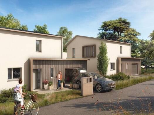 Appartement à vendre - neuf 288 000 € 3 pièces 2 chambres 55,6 m² 2ème étage Chabossière Nord Couëron 44220